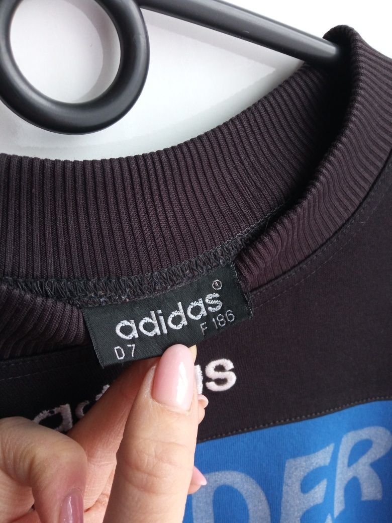 Adidas asf 93 cm bluza vintage retro sportowa dresowa XL