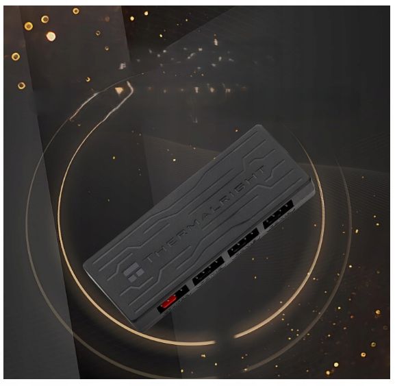 Thermalright Chlodzenie CPU Koncentrator Wentylatorow 4Pin PC