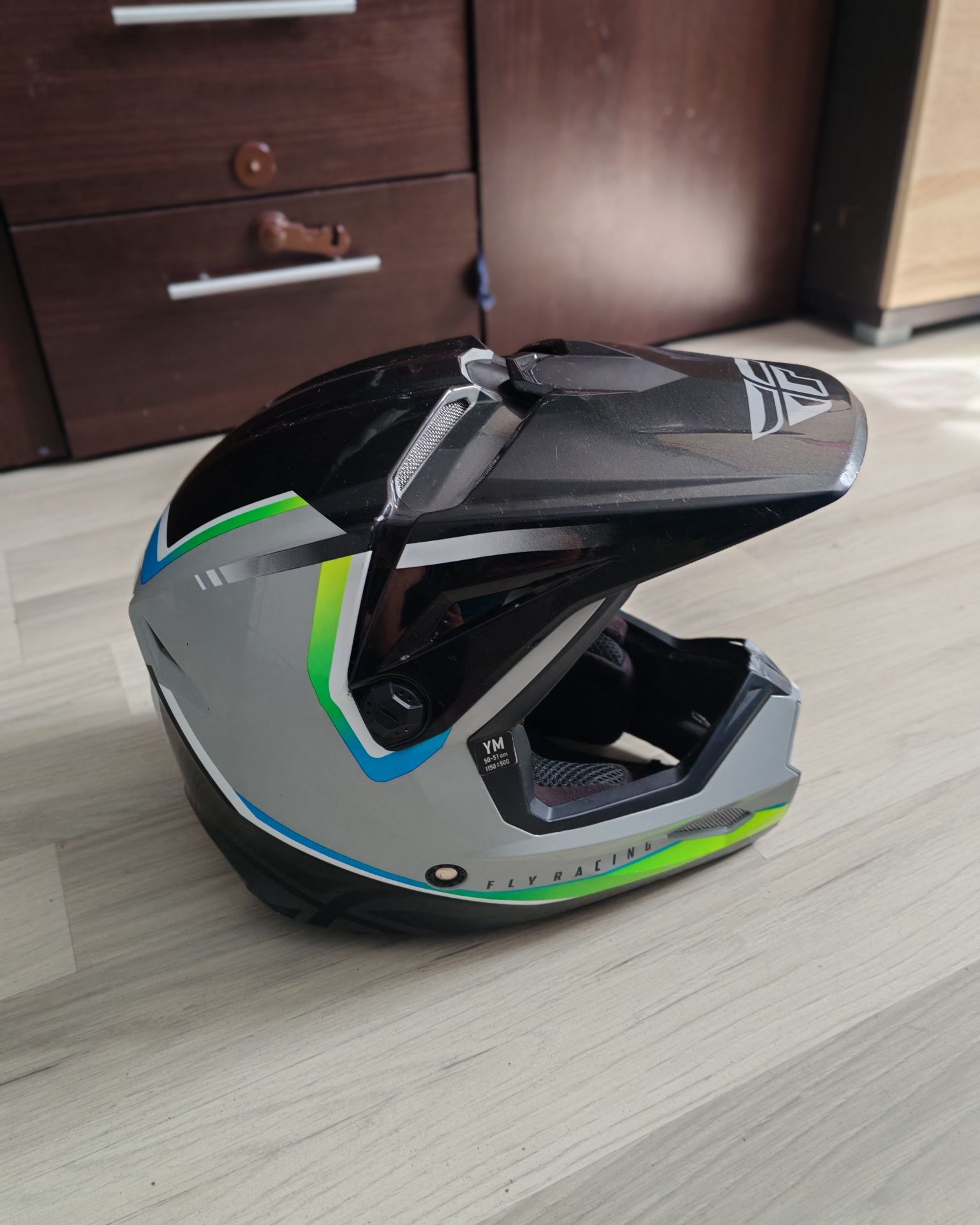 Kask dziecięcy cross