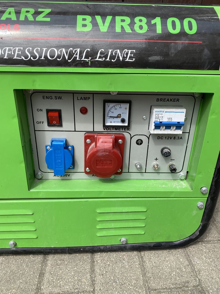 Generator, agregat prawotwórczy Bovenharz BVT8100 7,2kw