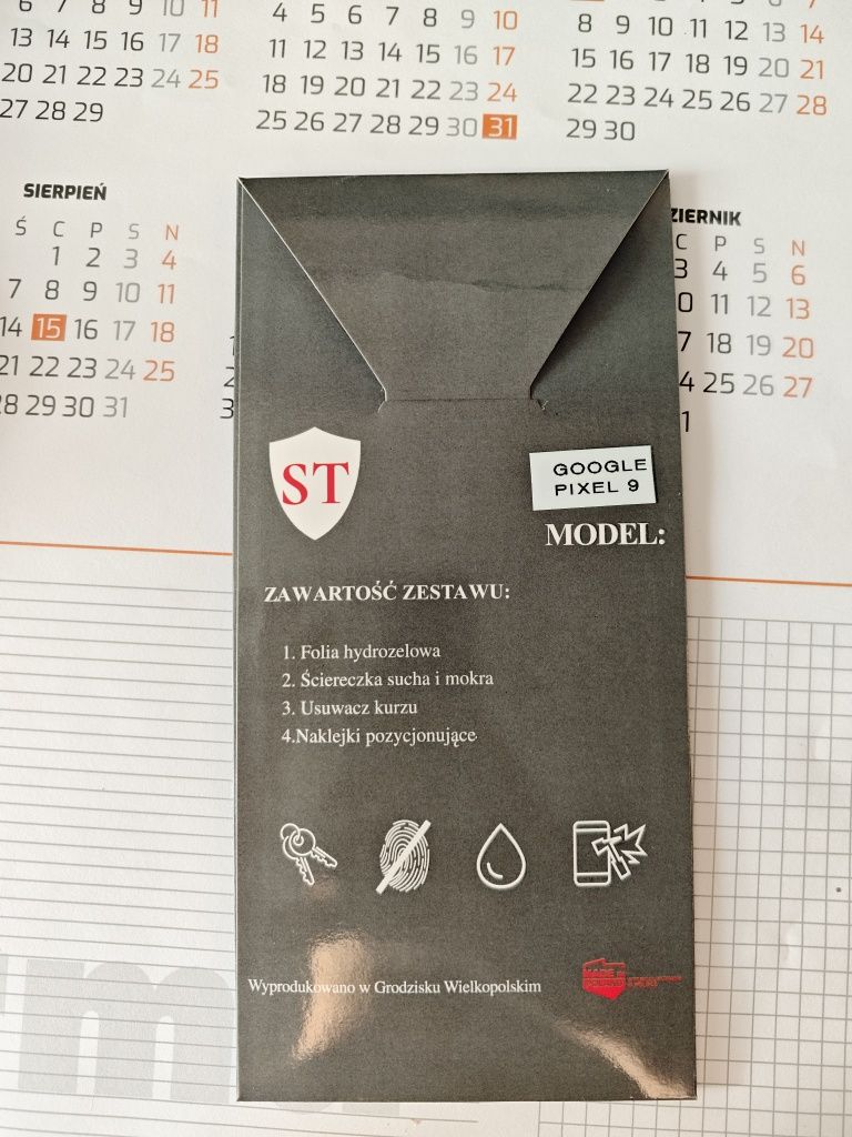 Folia hydrożelowe matowa google pixel 9/9 pro