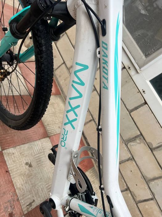Велосипед MaxxPro 24" 12"(30 см) DAKOTA-21 біло-бірюзовий