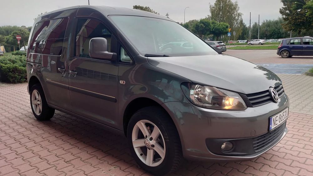 Volkswagen Caddy 1,2 benzyna klimatyzacja Sprowadzony Bezwypadkowy Zarejestrowany