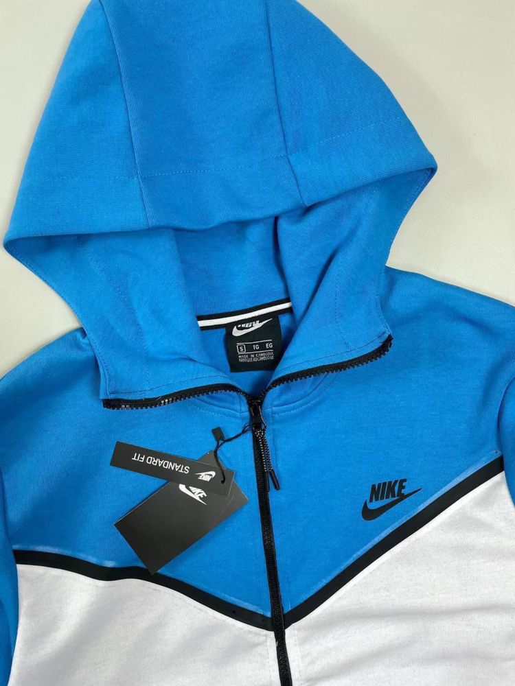 Nike tech flis zip hoodie