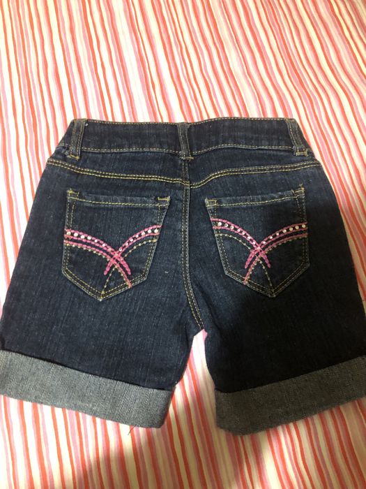 Calção ganga Arizona tam 7 anos