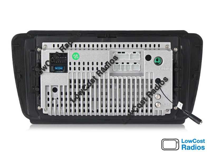 Auto Rádio GPS ANDROID 7" e 9" Seat IBIZA 6J 2009 a 2013 - Wifi BT