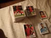 Colecção cromos de futebol