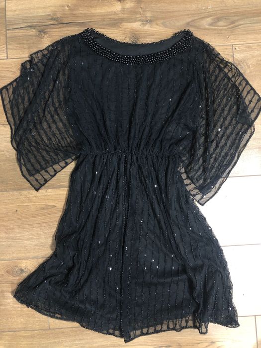 Сукня нарядна розмір s m новорічна в паєтках