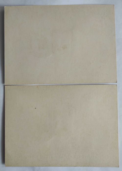 Kartki pocztowe GG 1940 okupacja III Rzesza Rote Kreuz zestaw 2 sztuk