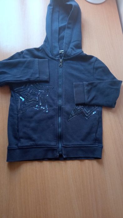 Casaco com capuz da Mango, menina 5-6 anos