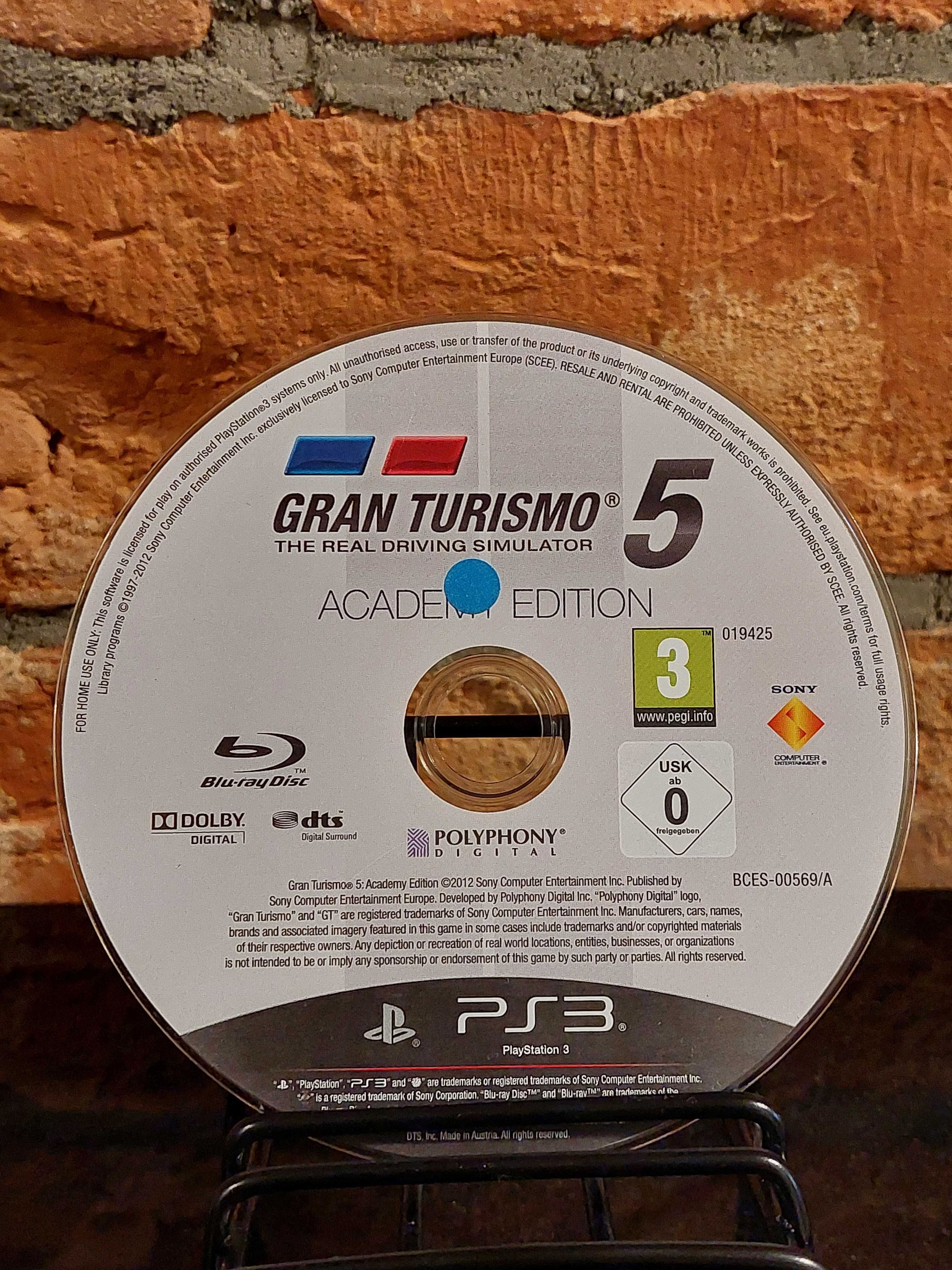 Gra Gran Turismo 5 Academy Edition na konsol Sony Playstation 3 PS3