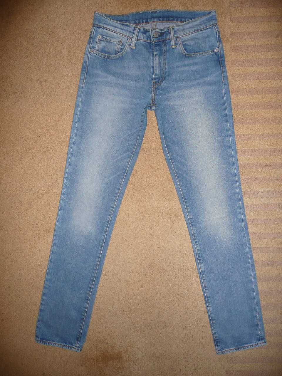 Spodnie dżinsy LEVIS 511 W29/L32=38,5/106cm jeansy