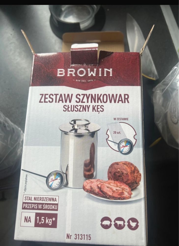 Szynkowar 1,5 kg mięsa - zestaw
