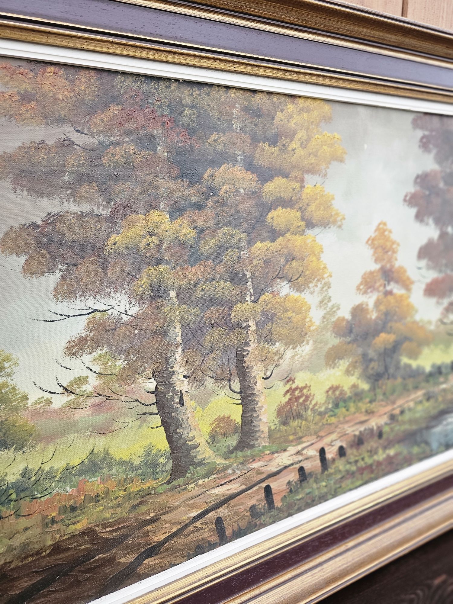 Obraz malowany na płótnie jesień 117 x 66 cm #1518 Stylowy Węgrów