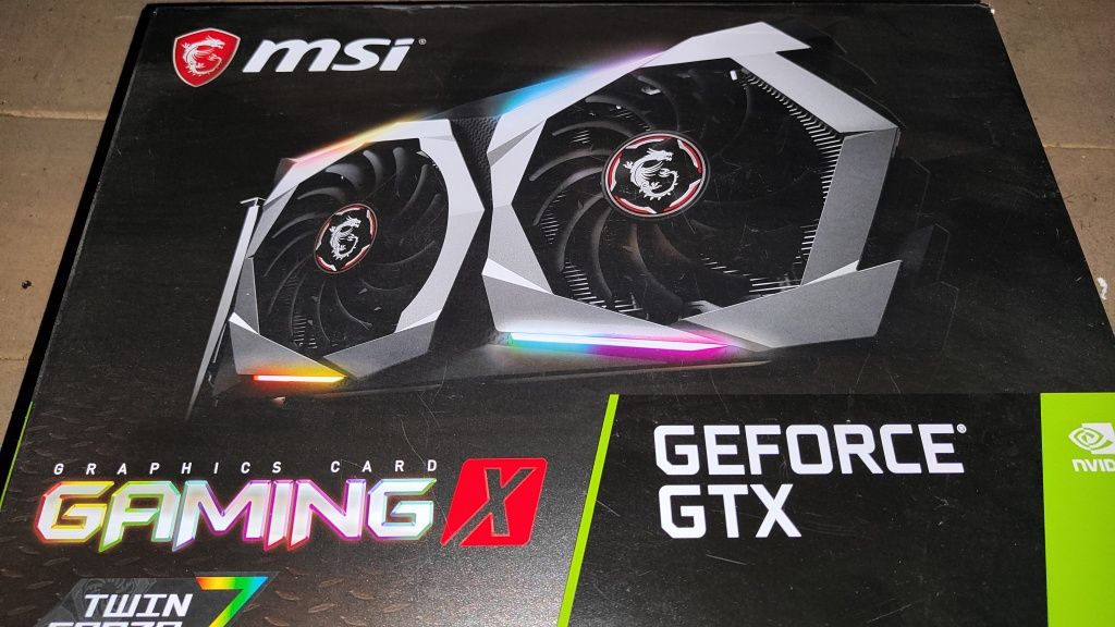 Msi GTX 1660 Gaming X 6gb GDDR6