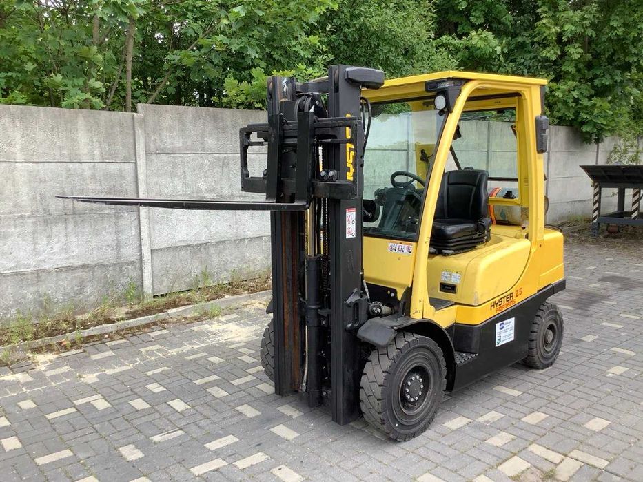 Hyster 2.5t LPG – po serwisie, wolny skok, przesuw , 2018r.