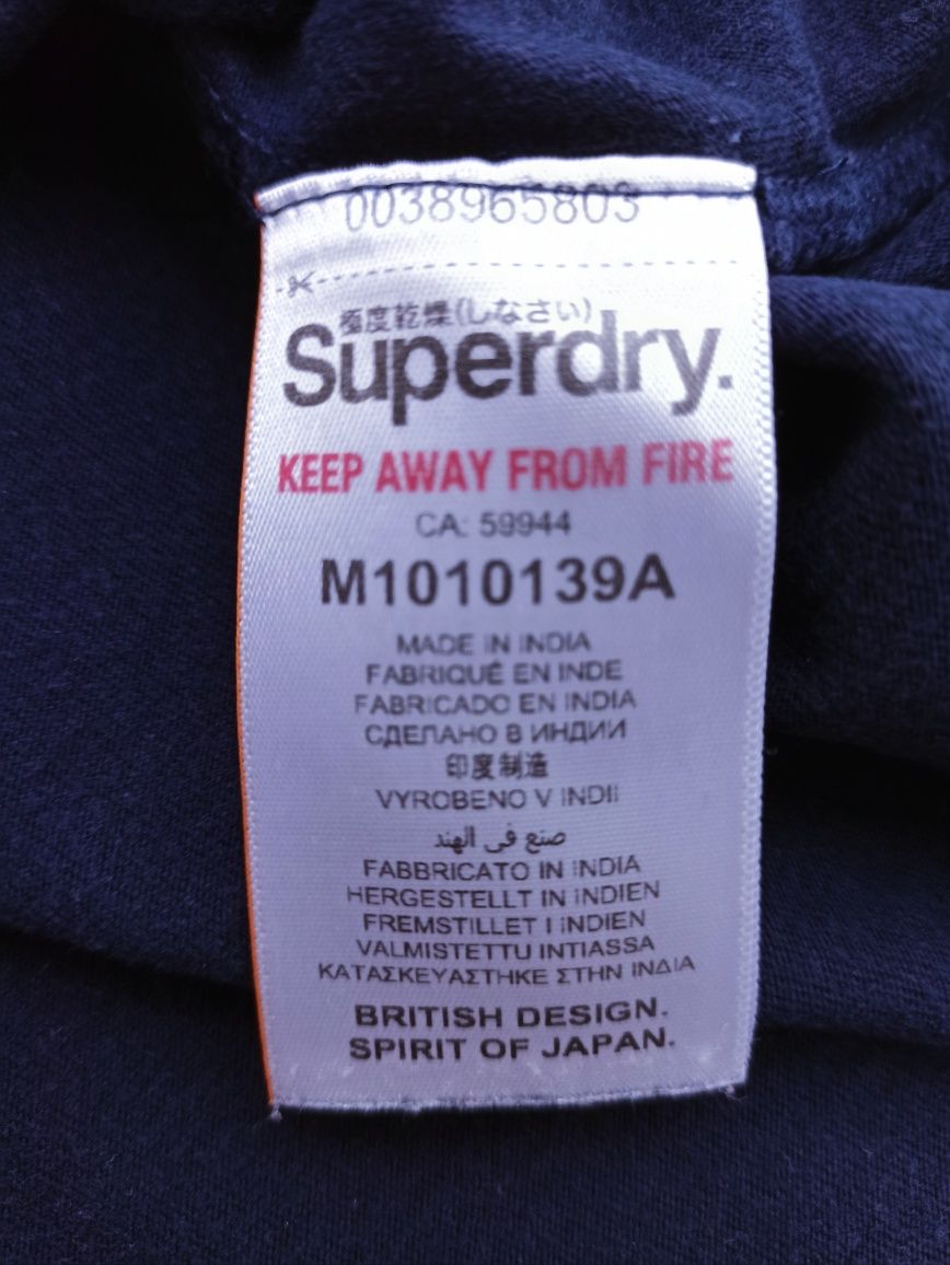 Superdry  t-shirt  oryginalna  koszulka na lato  rozmiar  M, S