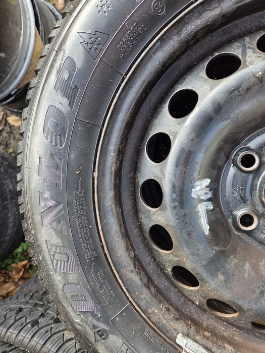 Koła zimowe 195/65R15 Dunlop 5x112 VW  4 szt