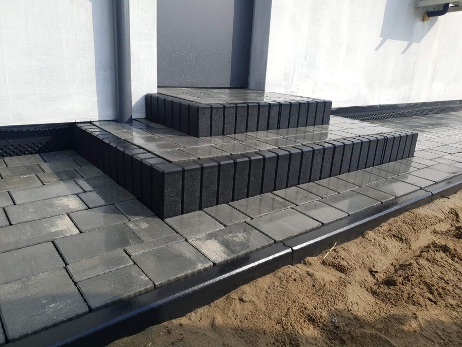 Kompleksowe układanie kostki brukowej schody,tarasy,place