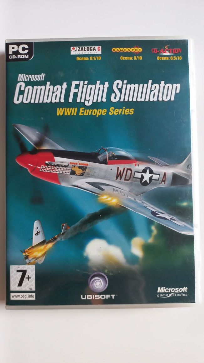 Gra Microsoft Combat flight simulator WWII europe series. Symulator
