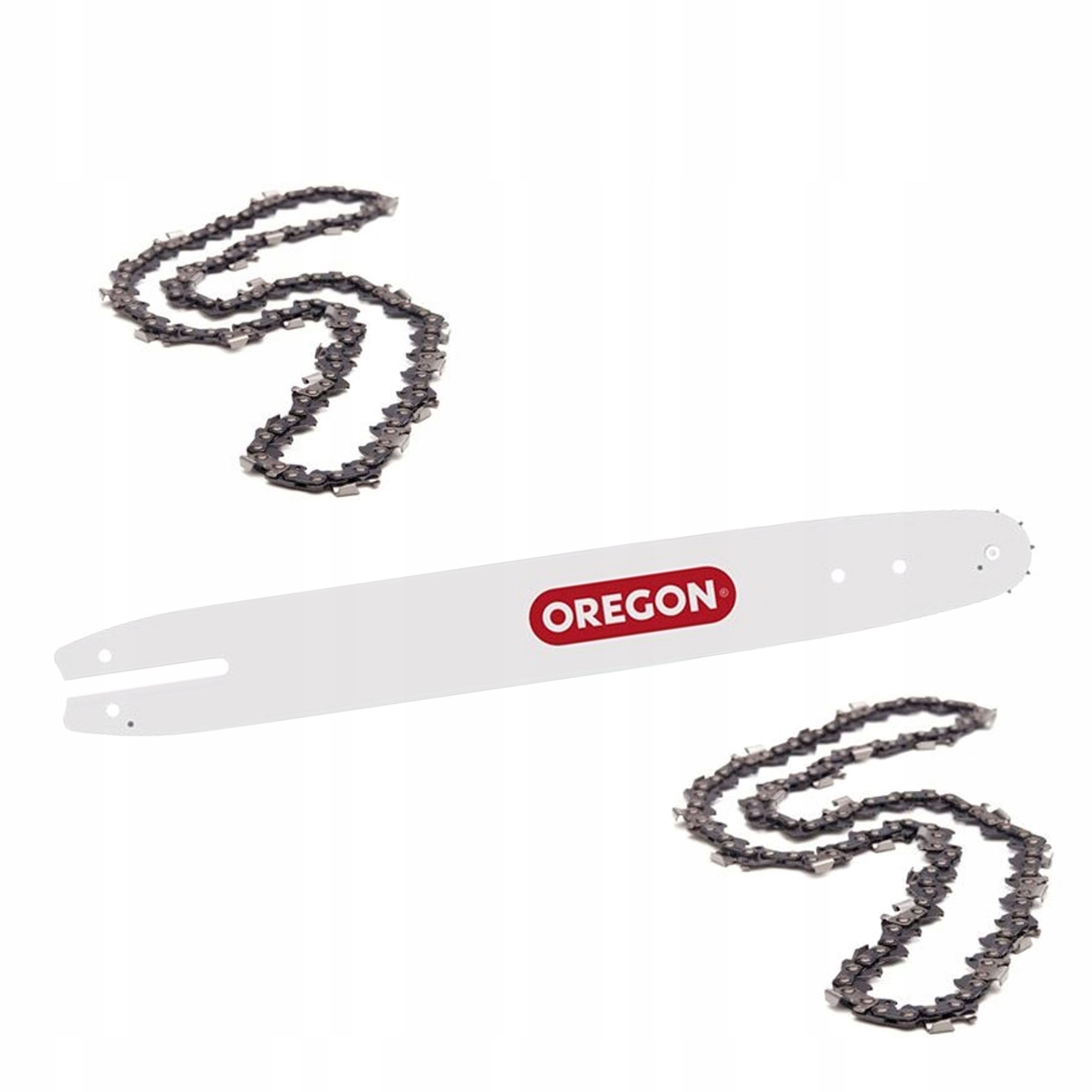 Prowadnica I 2 Łańcuchy Oregon 35Cm 3/8 1,3 Stihl Oleo-Mac