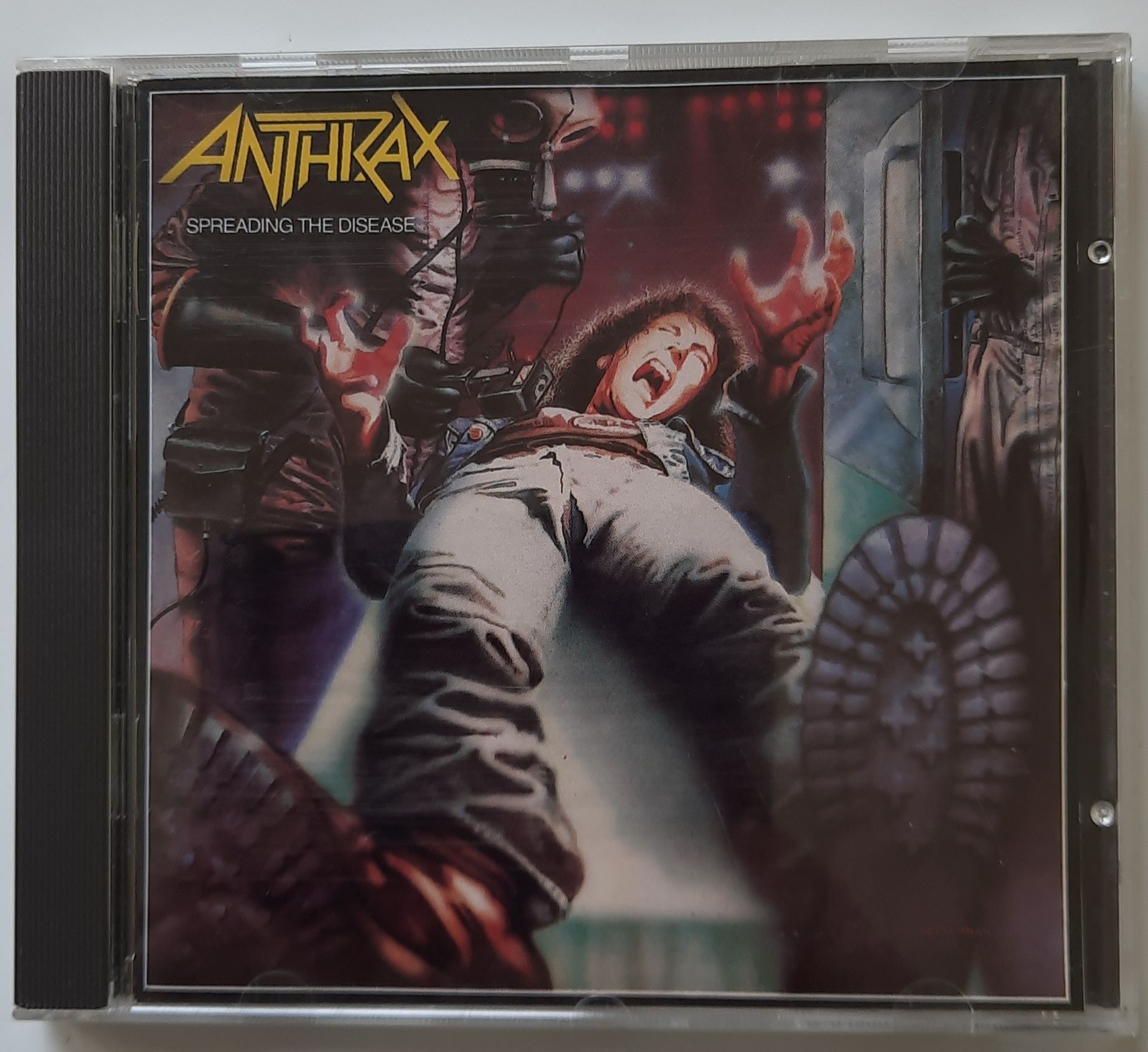 Anthrax  - Spreading The Disease cd.