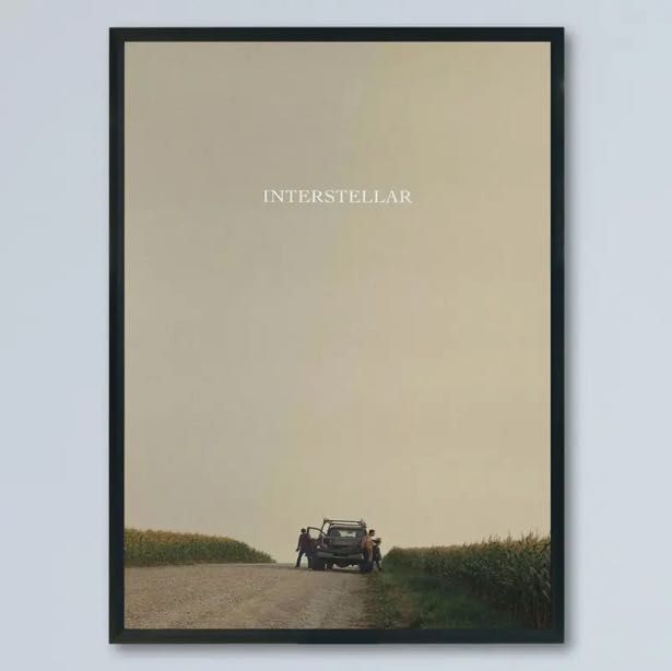 Plakat filmowy "Interstellar" - rozmiar 21x30