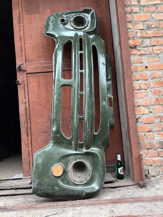 Бак топливный ЗИЛ, облицовка передняя ЗИЛ, глушитель ЗИЛ, дверь правая