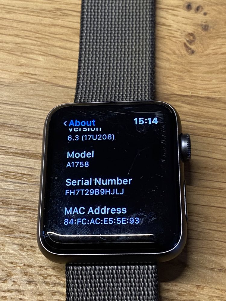 Apple Watch Series 2 Aluminium 42 mm