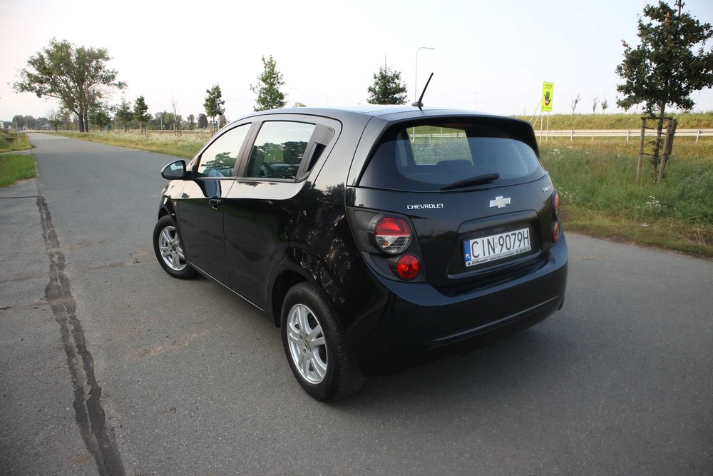 Chevrolet Aveo Zadbany Benzyna 2012r. Zarejestrowany