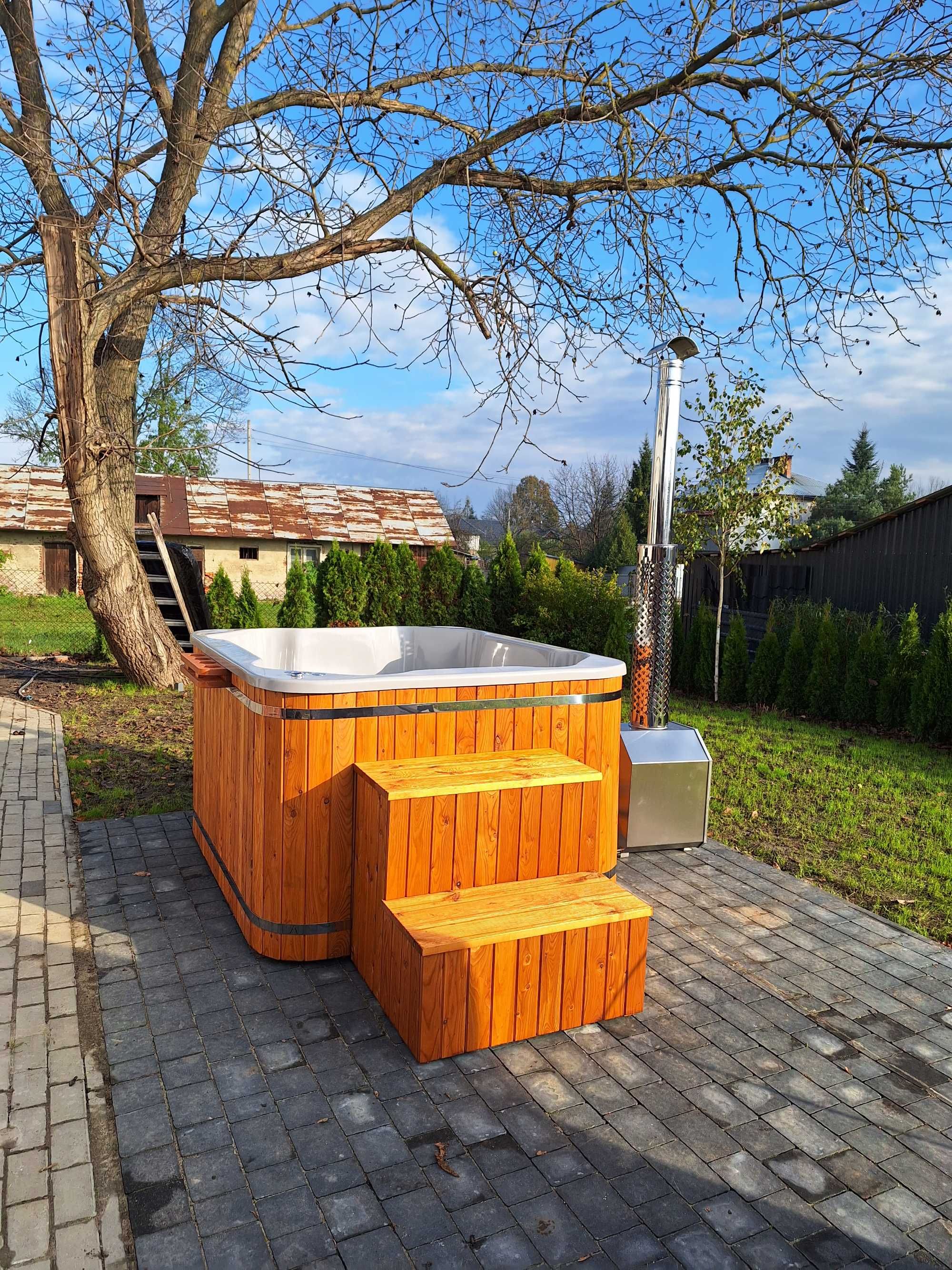 Jacuzzi ogrodowe