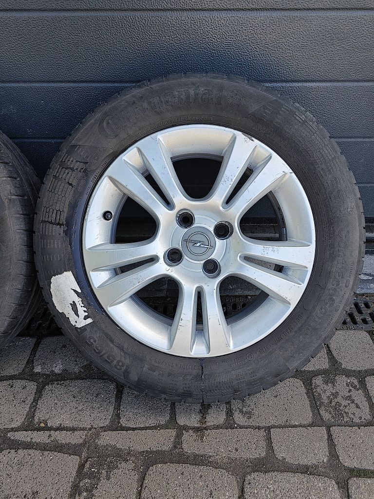 Koła alu 4x100 15" 185/65 Opel Corsa J6 ET39