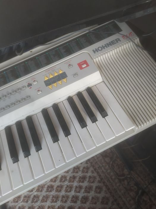 Teclado órgão sintetizador hohner psk 45 sem tripé incluído