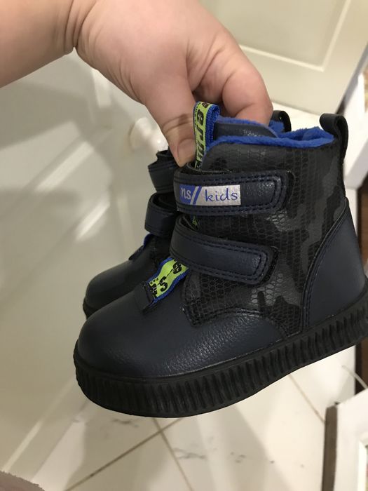 Дитячі теплі чоботи 23-13,5-24-15см