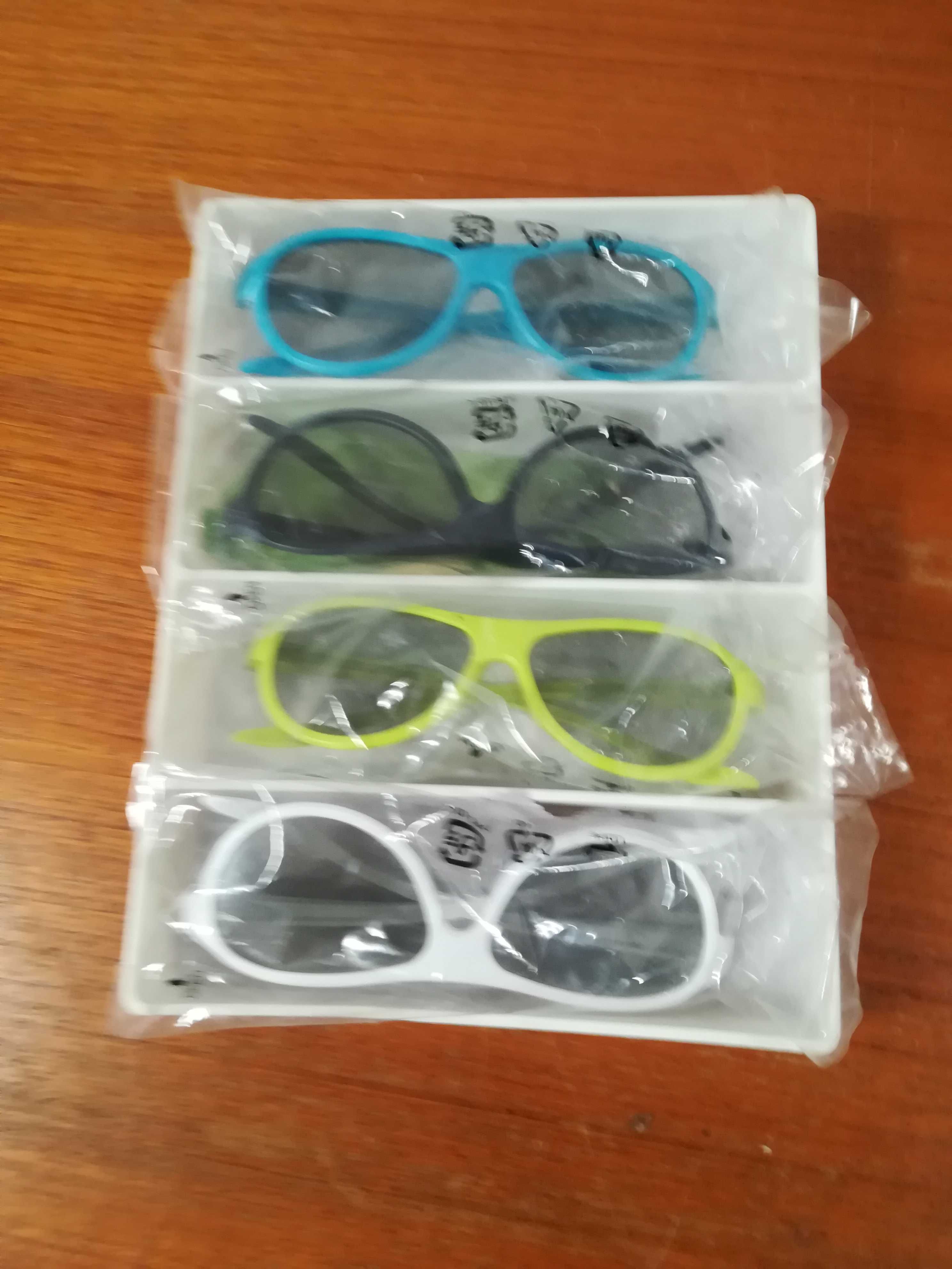 Okulary 3D LG  komplet 4 SZTUKI