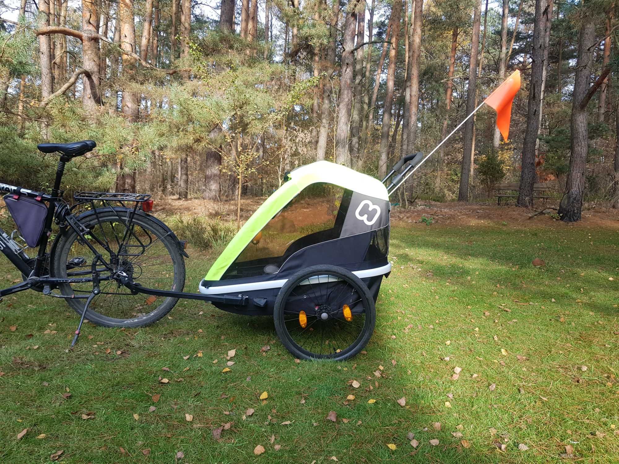 Przyczepka rowerowa / wózek HAMAX AVENIDA TWIN
