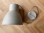 HEKTAR lampa wisząca sufitowa beżowa IKEA śr. 38 cm