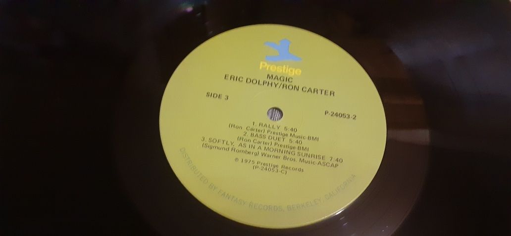 Платівка Eric Dolphy  Ron Carter – Magic