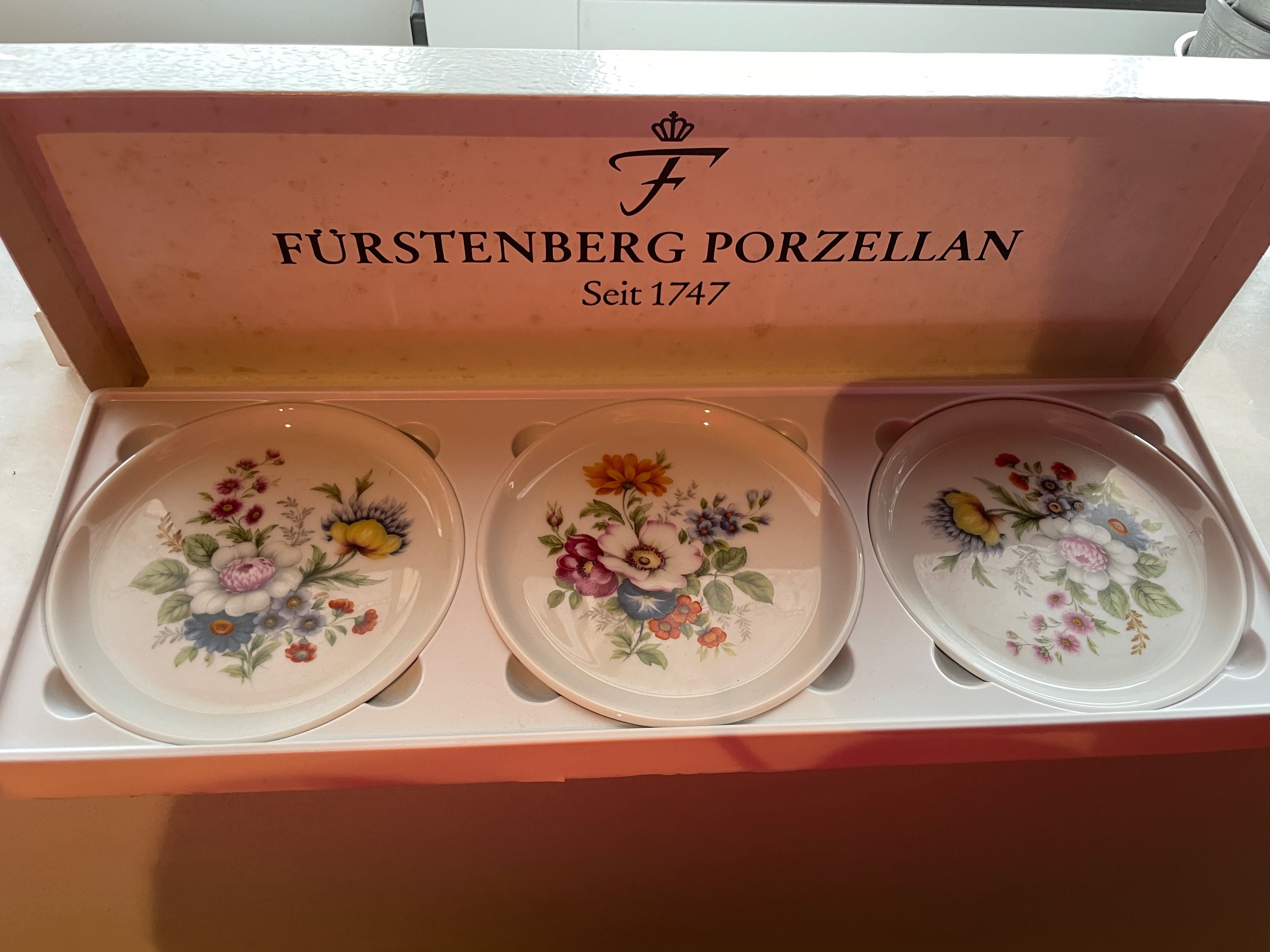 Set incrível de porcelana da marca Fürstenberg Porzellan