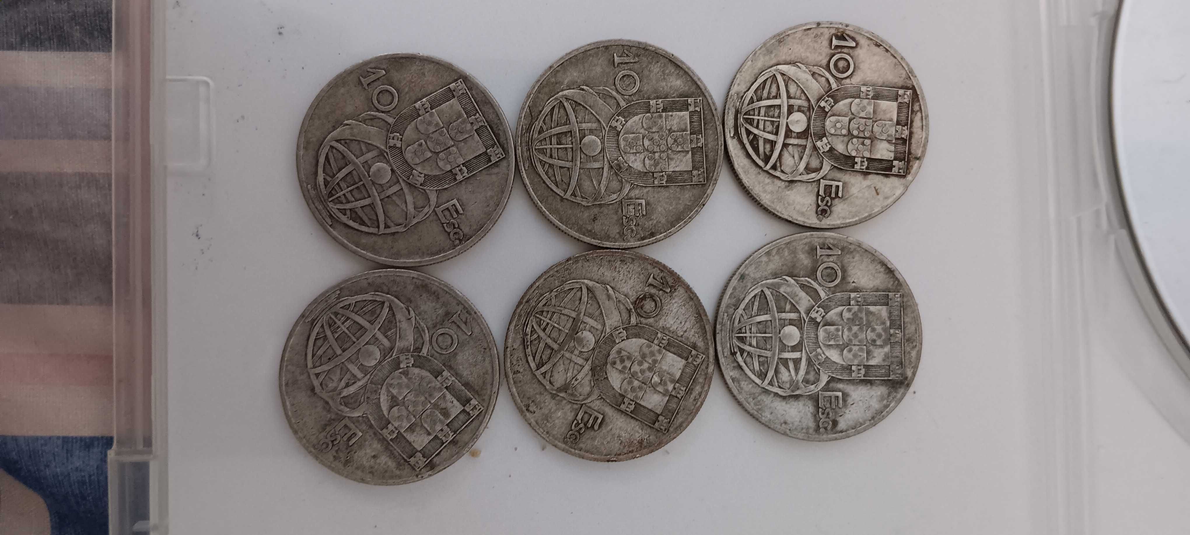 Moedas antigas de colecção