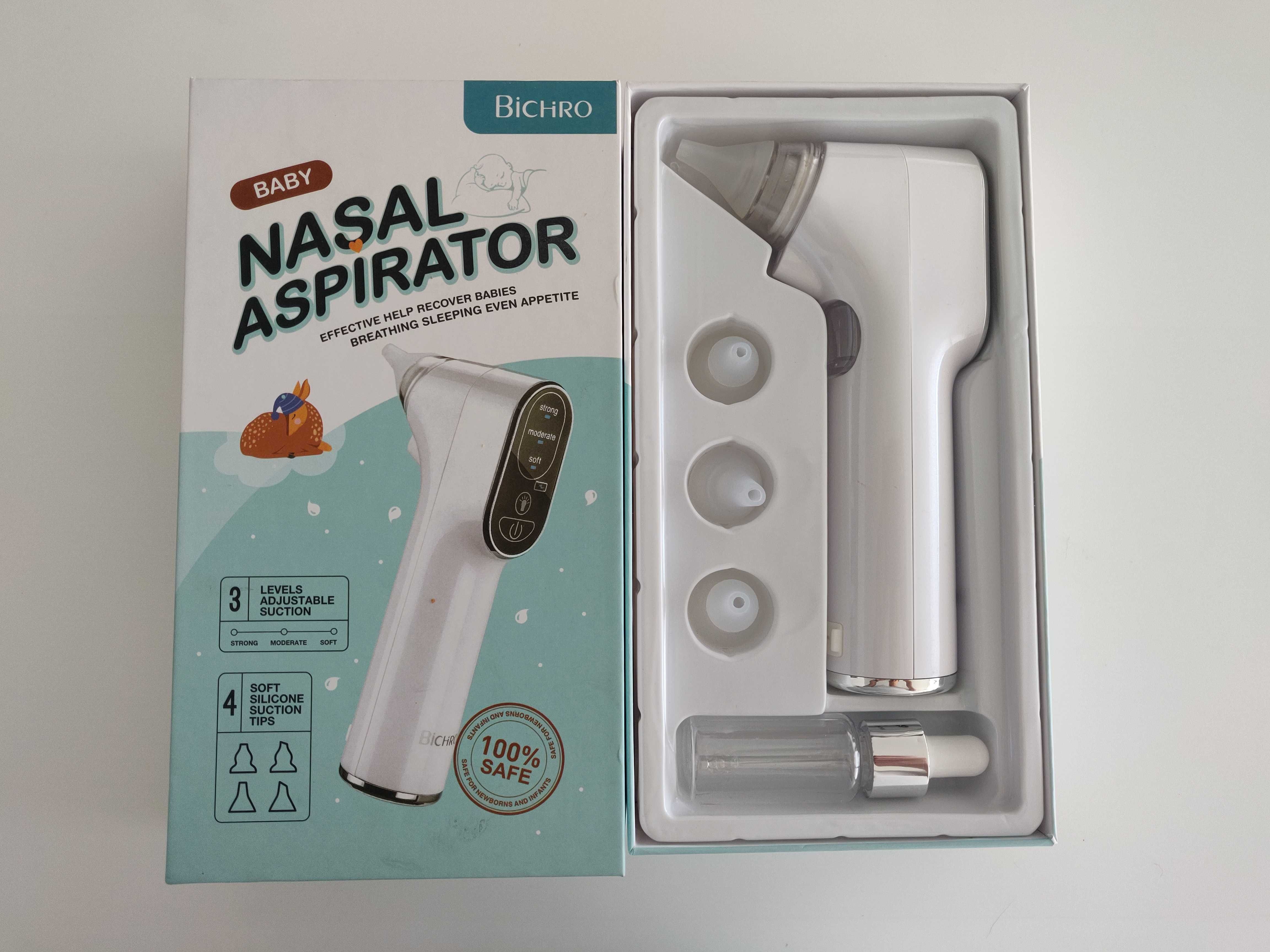 Aspirador nasal para bebé