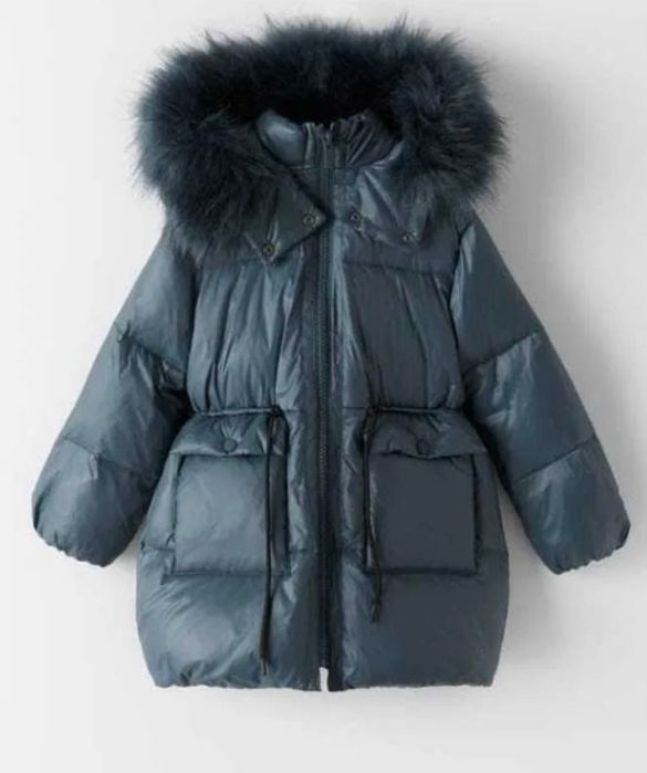 Супер классный пуховик Zara на 13-14лет.Состояние идеальное.