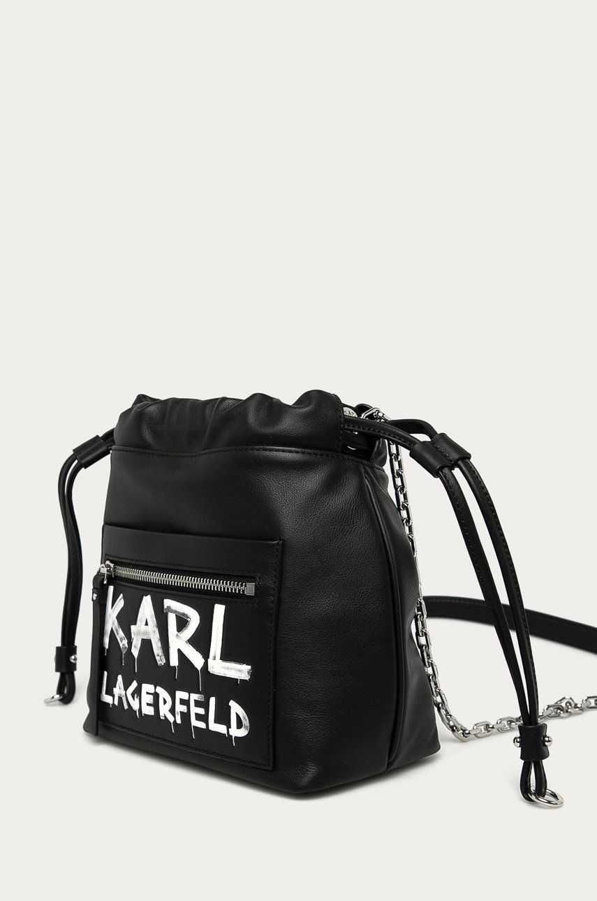 Karl Lagerfeld torebka orginalna skóra naturalna