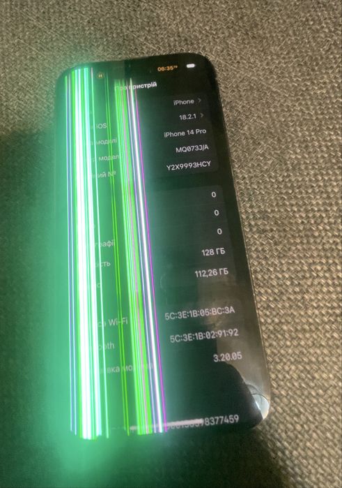 Iphone 14 pro gold фізична сімкарта під ремонт