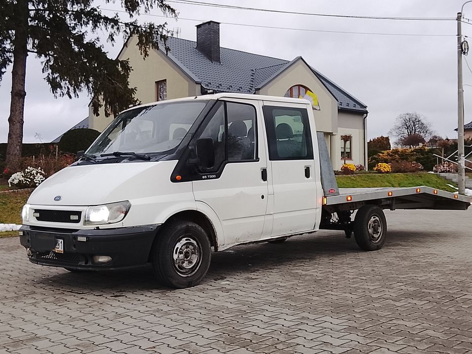 Autolaweta Ford Transit 2.0 TD 2005r. pomoc drogowa / Zamiana
