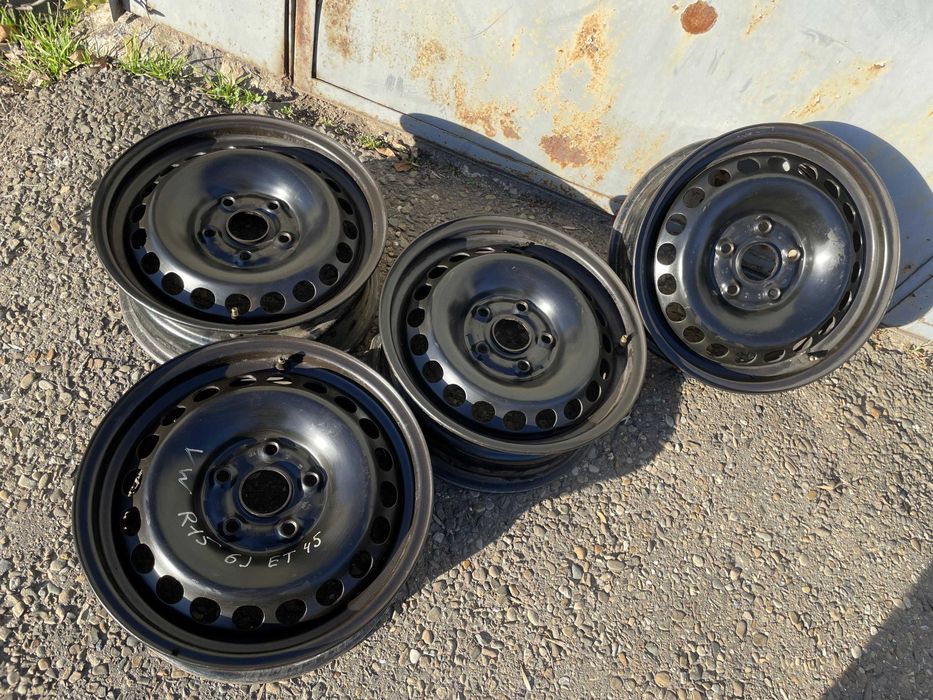 Диски ЖЕЛЗНЫЕ 15 5x112 - 4шт. - Диски 15 VW SKODA AUDI Seat