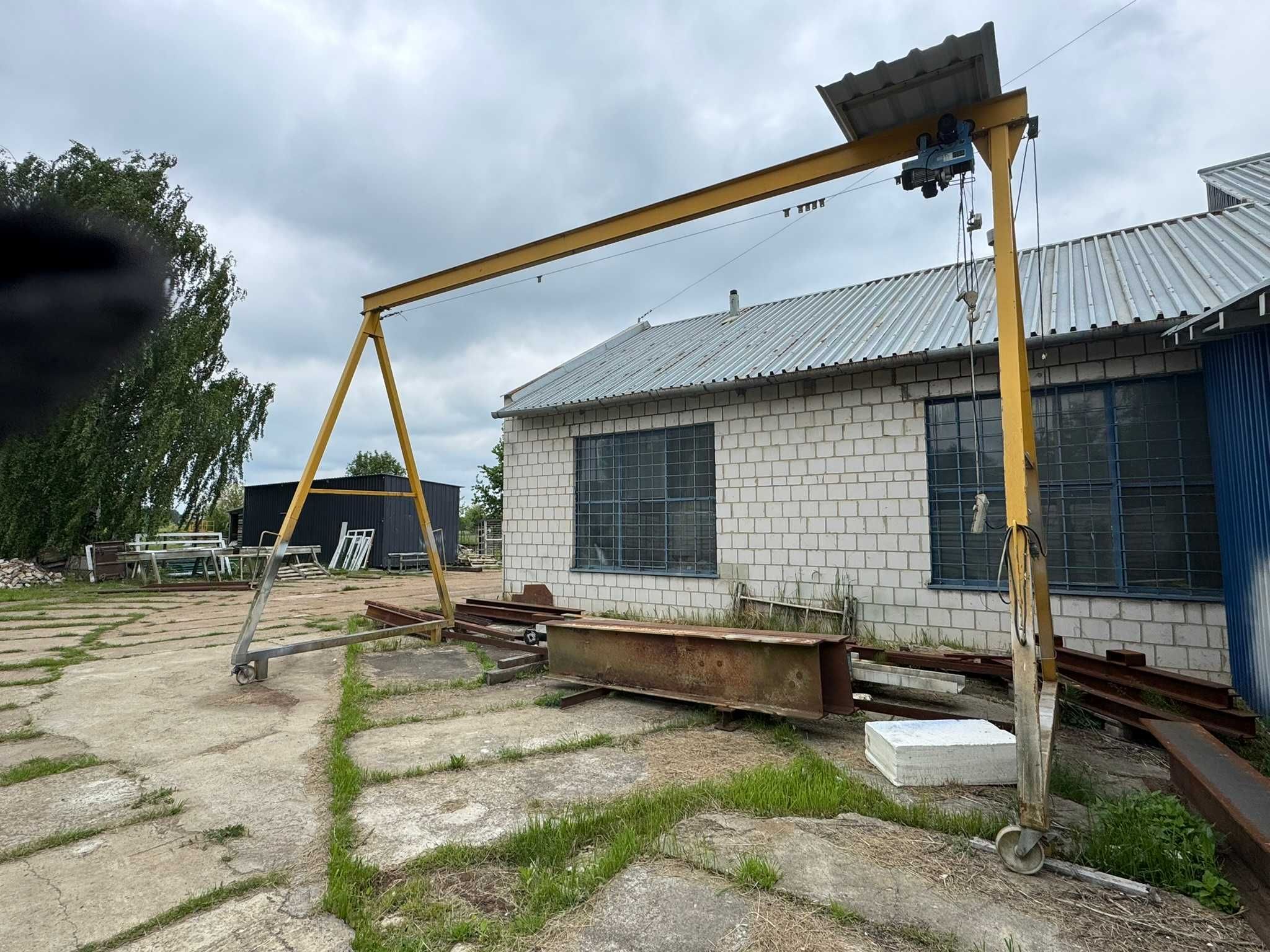 suwnica bramowa przejezdna mobilna szerokość 7m, wysokość 4,3m