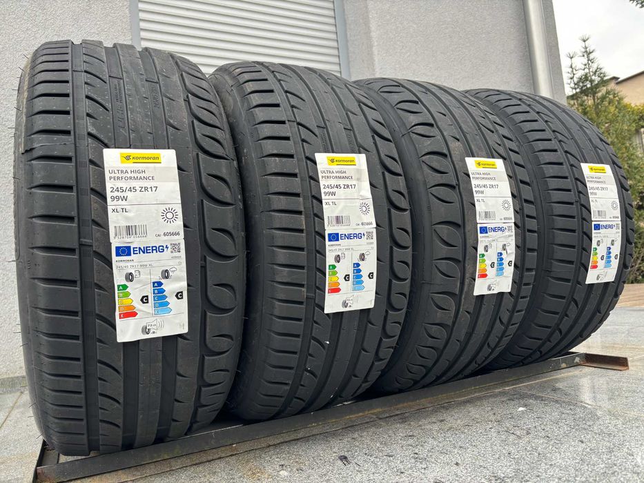 4szt letnie 245/45R17 Kormoran UHP 99W XL prod. 2025 rok! NOWE gwaranc