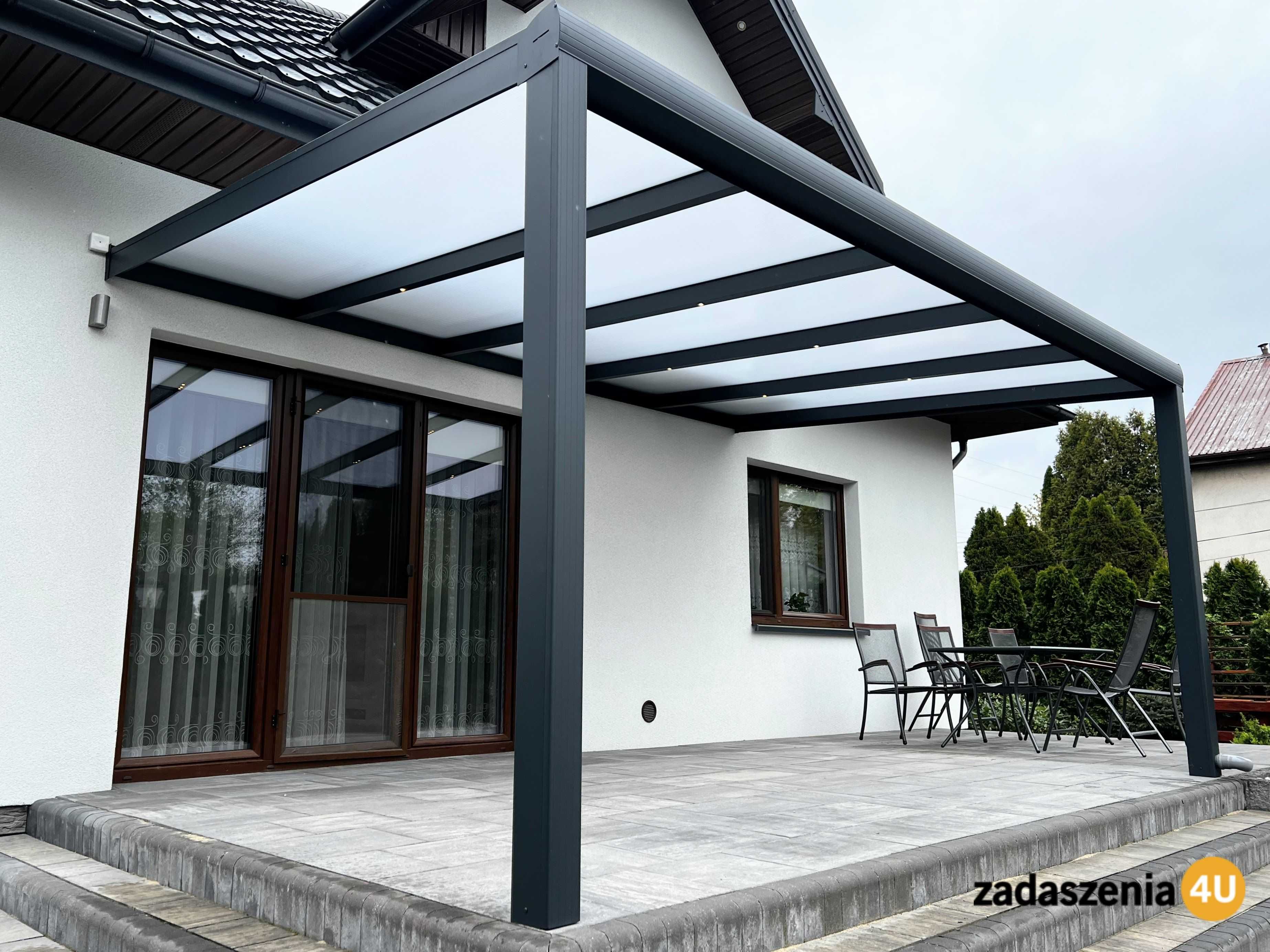 Zabudowa tarasów, zadaszenia, ogród zimowy, pergole, wiaty aluminiowe
