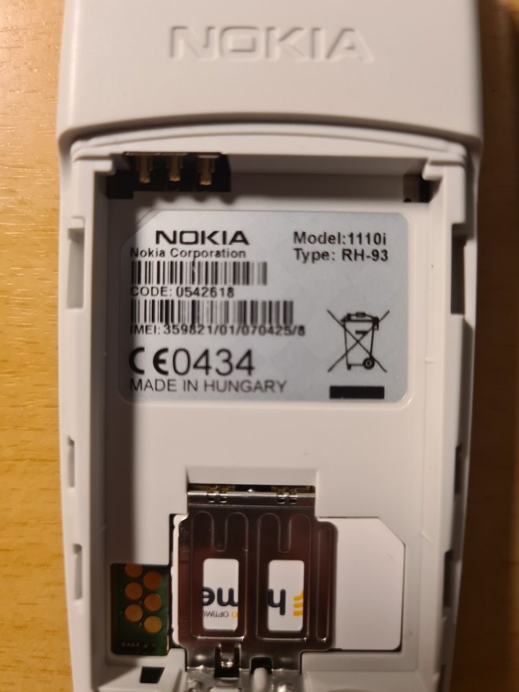 Telemóvel Nokia 1110i de 2006